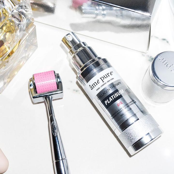 Actual product image Âme pure CIT Face Roller Platinum