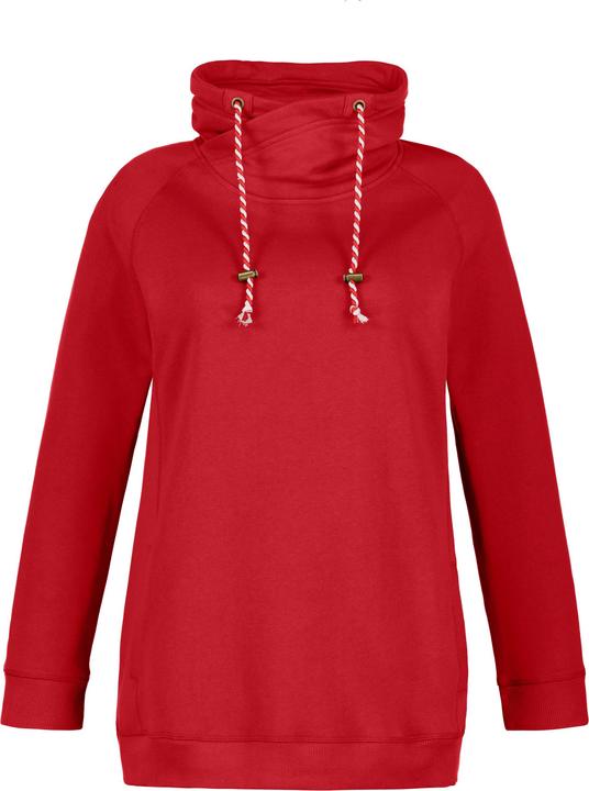 Produktbild Ulla Popken Sweatshirt, weiter Stehkragen, Taschen, Raglan-Langarm (42, 44)