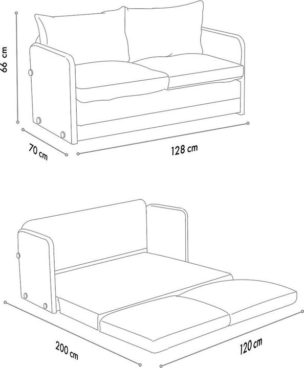 Produktbild Atelier del Sofa Sfaga (2-Sitzer)
