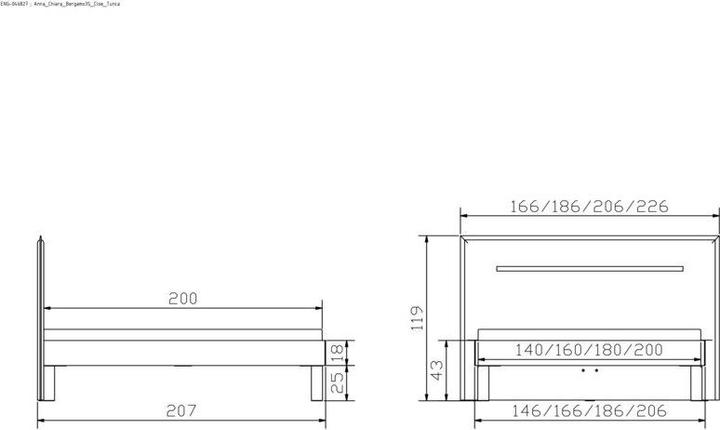 Produktbild Hasena Chiara (160 x 200 cm)