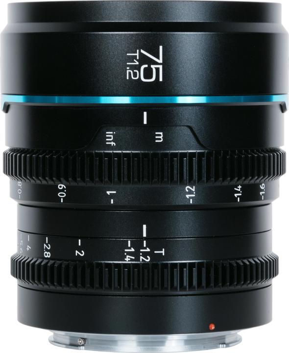Produktbild Sirui Nightwalker Series 75mm T1.2 S35 Manual Focus Cine Lens (E Mount, Black)