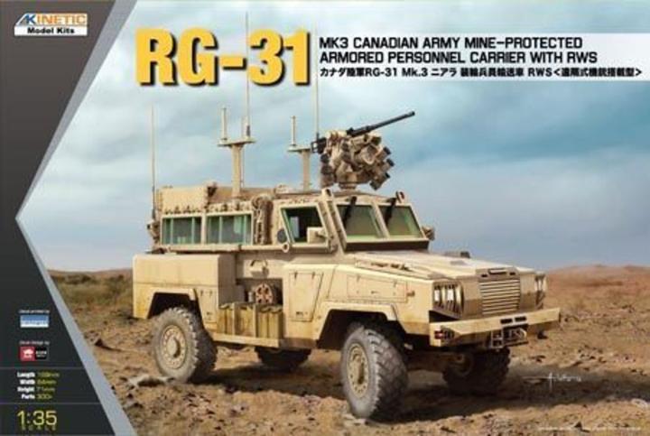 Kinetic RG-31 MK3 Armée canadienne W/Crows