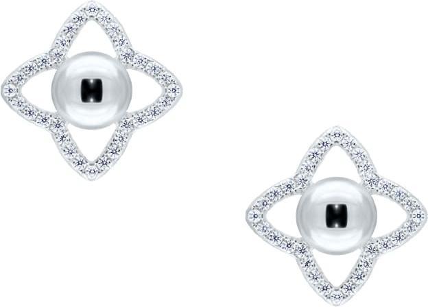 Immagine prodotto Candy Orecchini a perno Mavia, argento 925 (Argento 925)