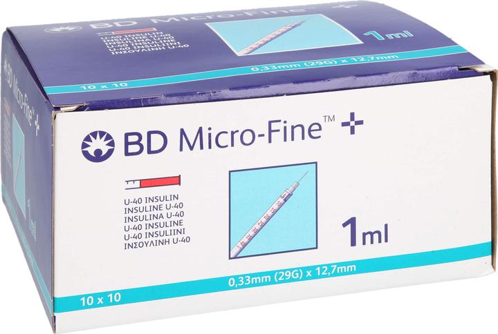 Image du produit BD Seringues à insuline (Seringue d'insuline)