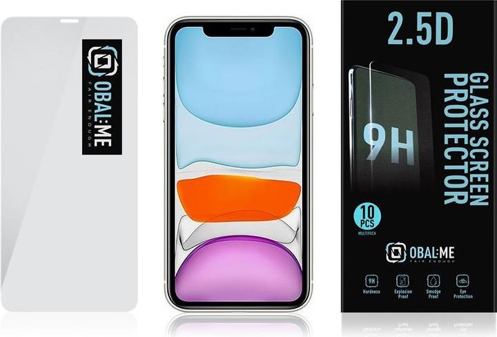 Produktbild Obal:Me Multipack 2.5D Glass Screen Protector for Apple iPhone 11/XR Clear (10pcs) (10 Stk., Apple iPhone 11)