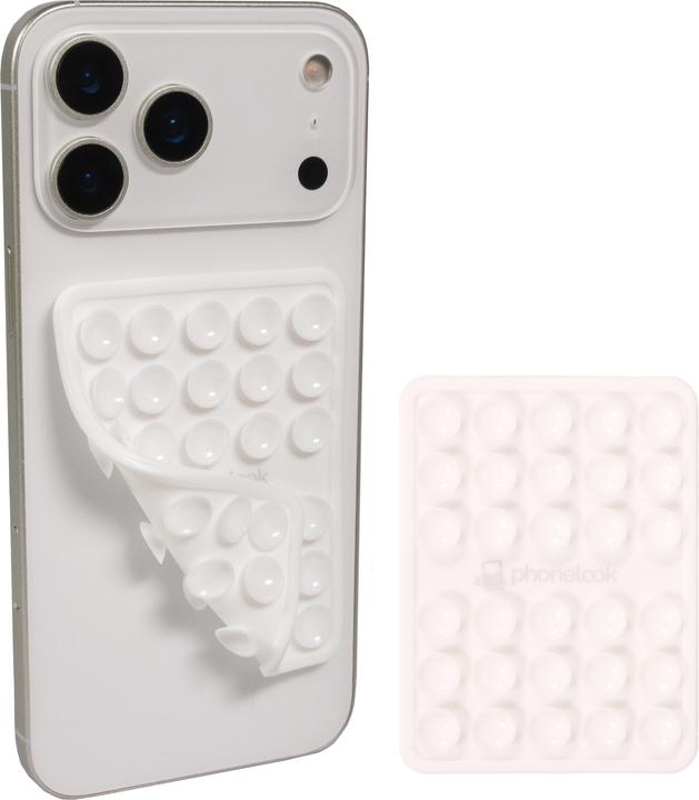 PhoneLook Universal ung mit Silikon-Klebefixierung und Saugnapf