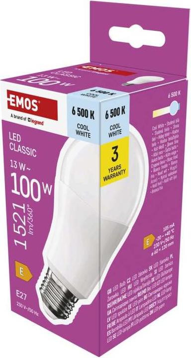 Produktbild Emos Classic (E27, 13 W, 1521 lm, 1 x, E)