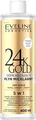 Image du produit NoName Eau micellaire 24k Gold 5 en 1 400ml (Lait nettoyant, 400 ml)