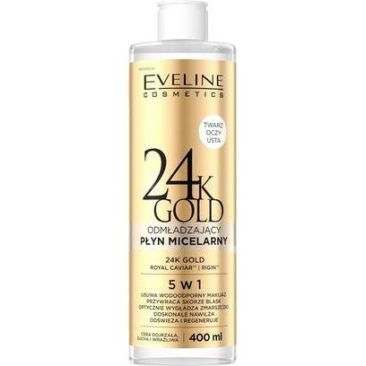 NoName, Gesichtsreinigung, 24k Gold Micellar Water 5 In 1 400ml (Reinigungsmilch, 400 ml)