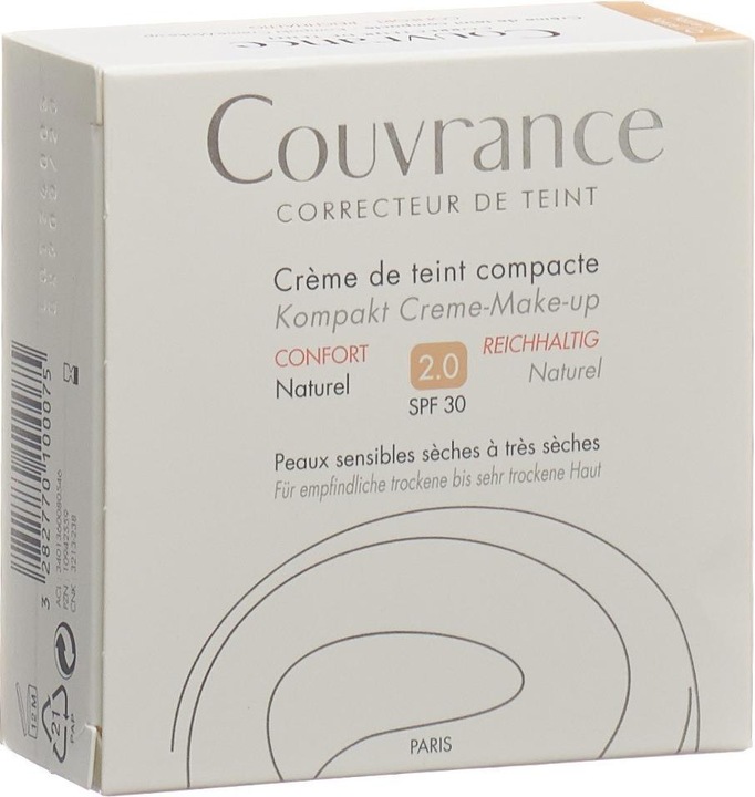 Avène Couvrance Compact Make-up Naturel 02 (Naturel 02)