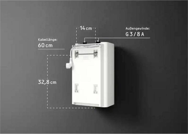 Produktbild Stiebel Eltron UFP 5 Trend Kleinspeicher mit Stecker, thermostop, Untertischboiler 5 l Niederdruck, 2 kW