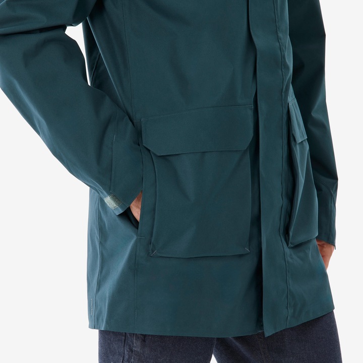 Image du produit Quechua Veste longue de randonnée homme, NH500 vert (S)
