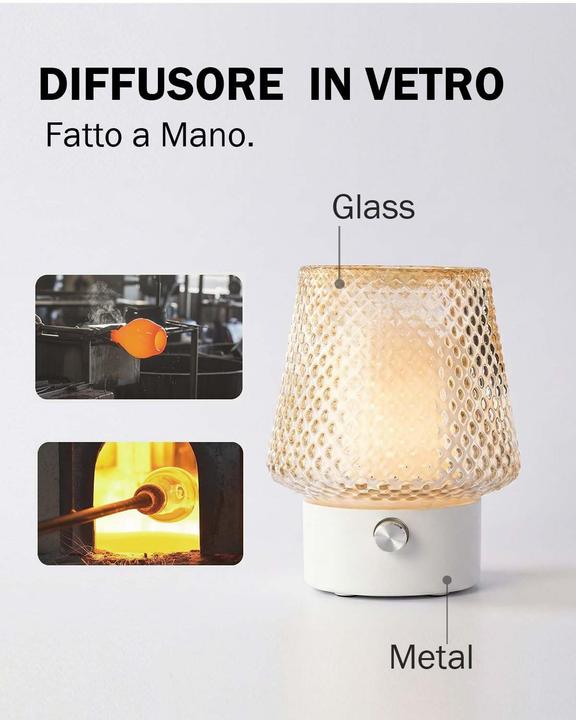 Actual product image Mulino Bianco Aromatherapie Diffuser mit LED-Licht (100 ml)