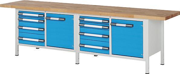 Actual product image eurokraft pro Workbench (300 cm, 70 cm)