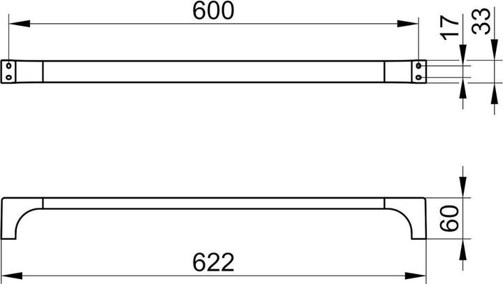 Produktbild Keuco Edition 11 Badetuchhalter