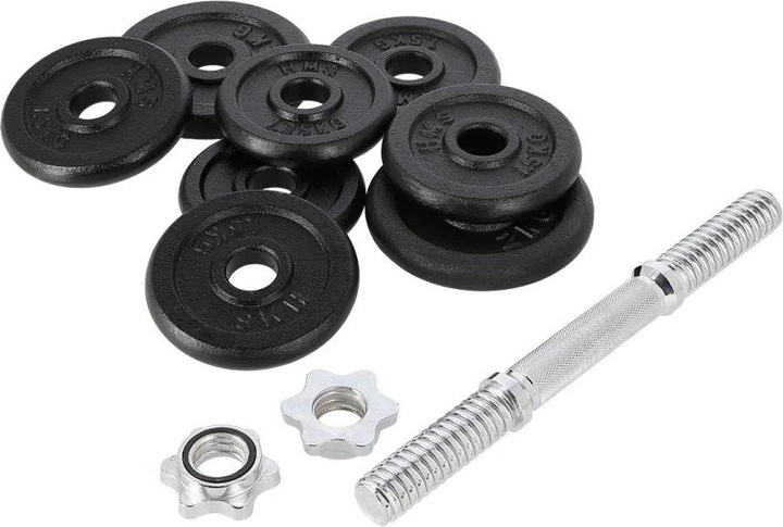 Image du produit HMS Haltère fileté SG04 15kg