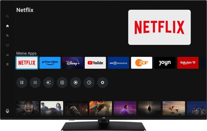 Actual product image JVC LT-50VUQ3455 LED-TV UHD QLED TIVO (50", QLED, 4K, DE)