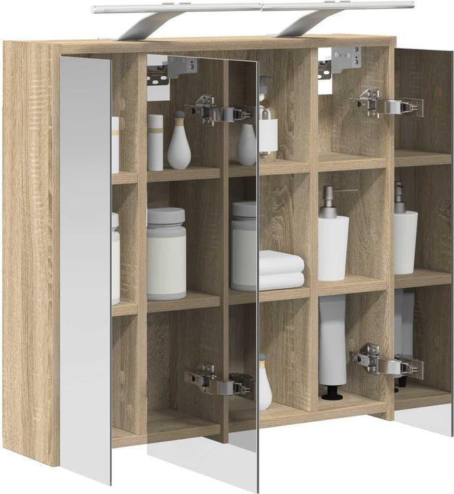 Produktbild vidaXL Badezimmerschrank (16 x 16 x 62.50 cm)
