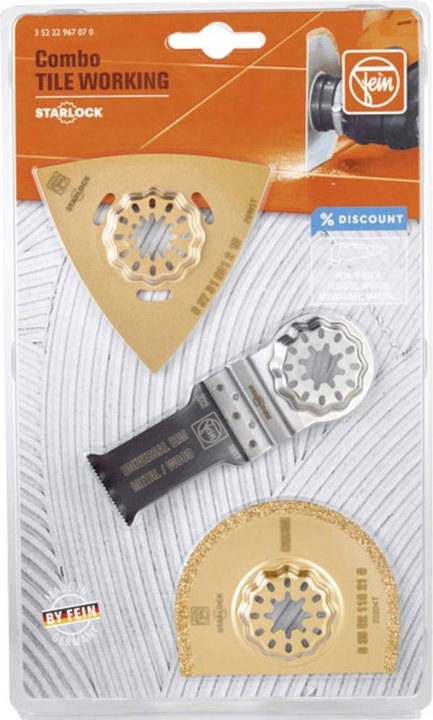 Produktbild Fein Zubehörset Combo Starlock, 3-teilig