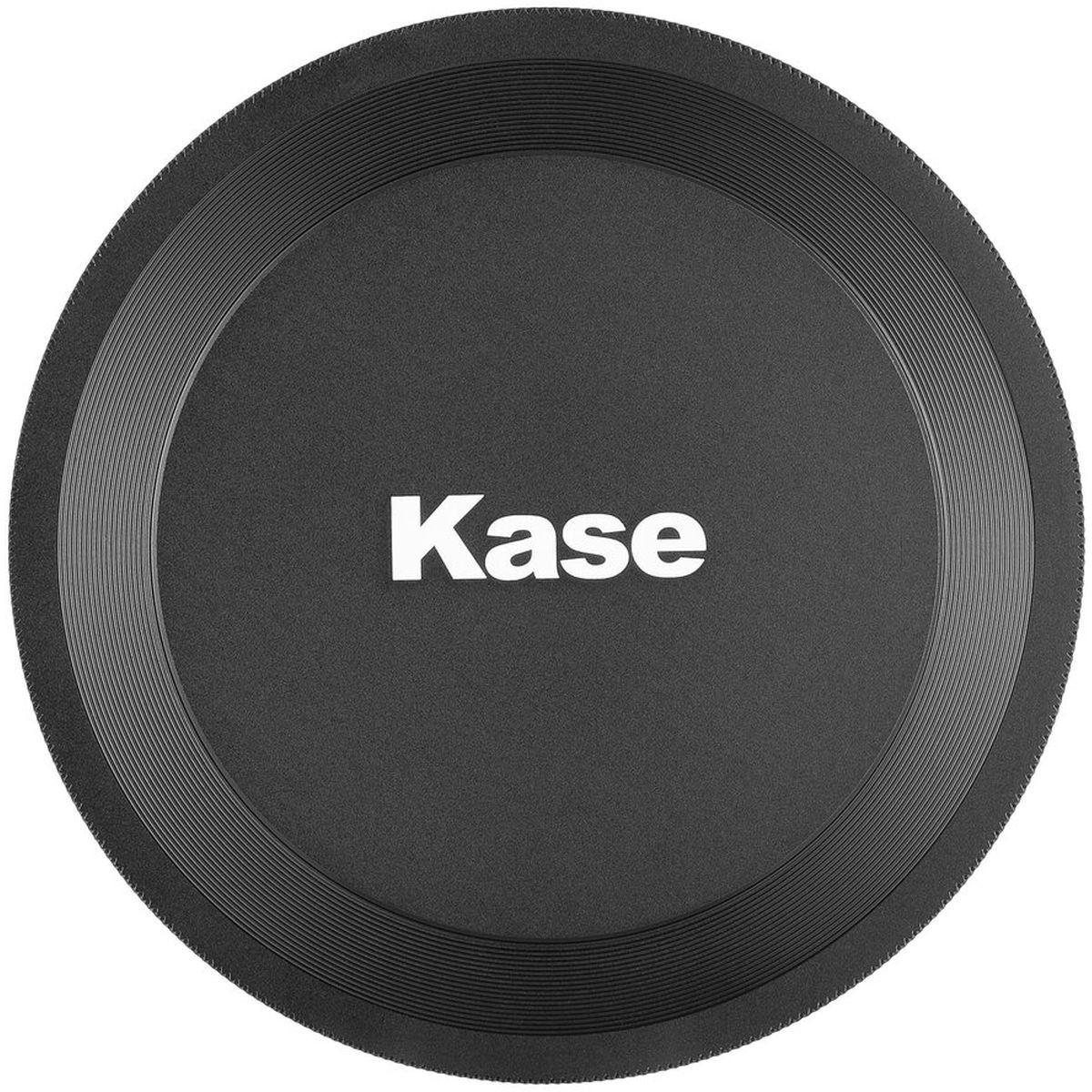 Kase Bouchon magnétique Revolution con borsa intarsiata (72 mm), Copriobiettivo, Nero