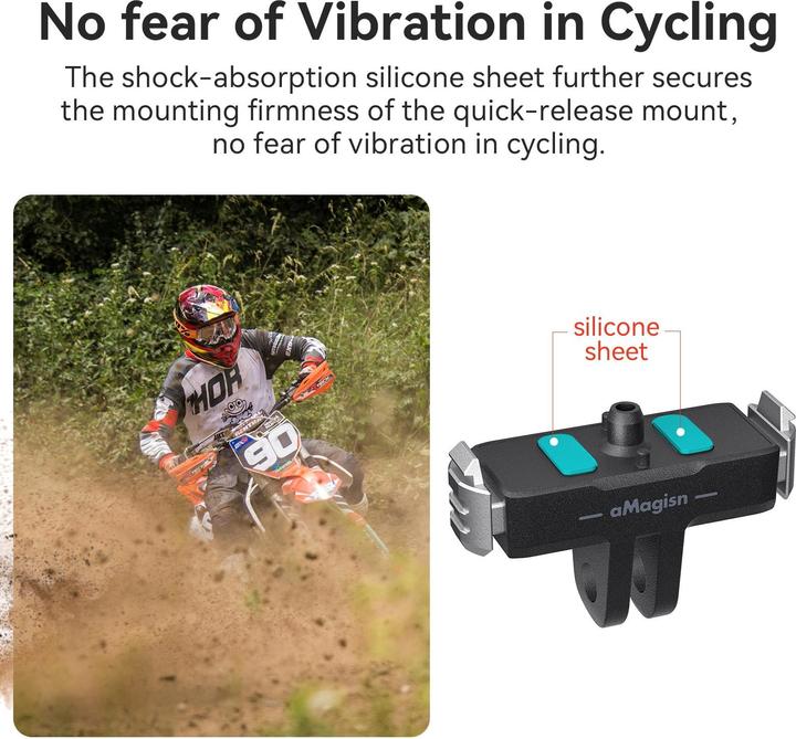 Actual product image aMagisn Quick Release Mount