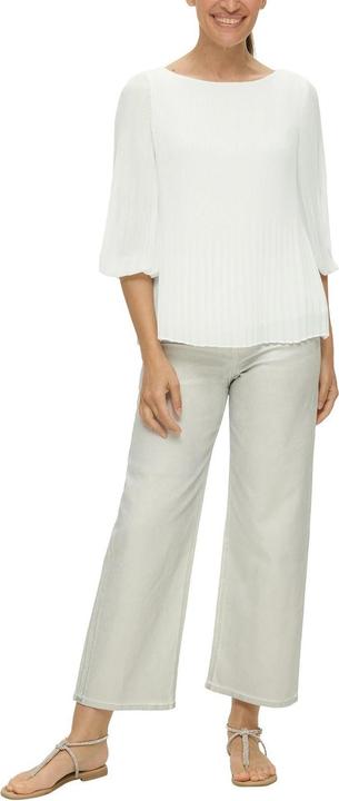 Image du produit S.Oliver Bluse Plisseebluse mit 3/4-Arm (38)