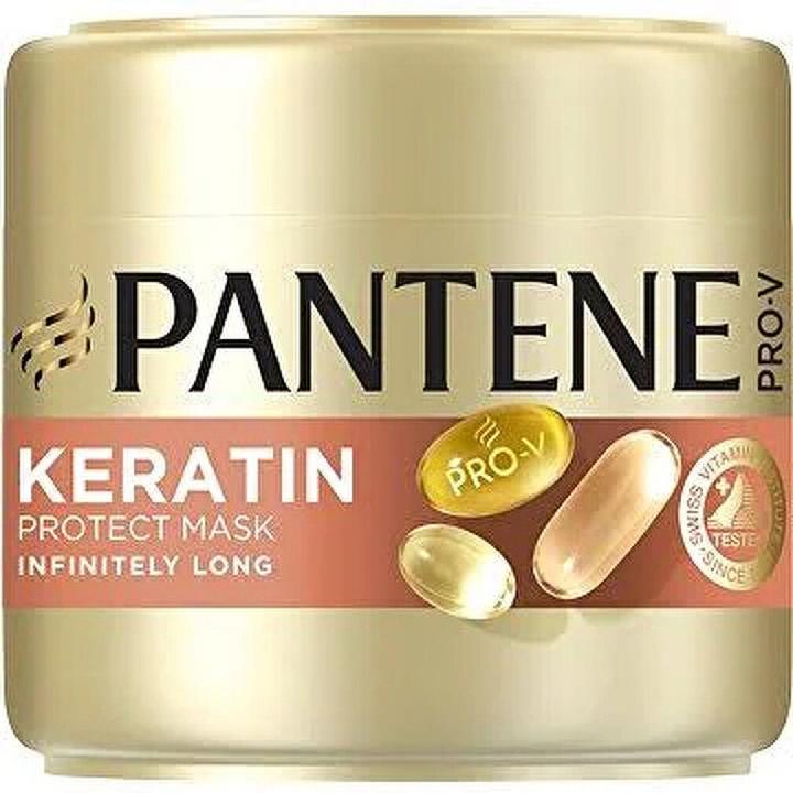 Actual product image Pantene Pro-V Infinitely Long Keratin Hair Mask - 300 ml, for Damaged and Dry Hair (300 ml)