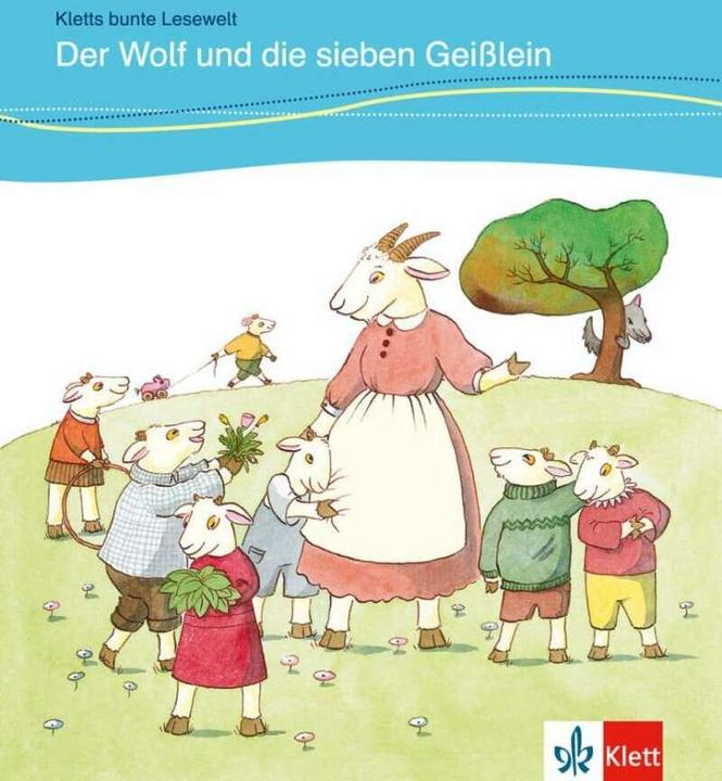 Produktbild Der Wolf und die sieben Geisslein (Deutsch, Angelika Lundquist-Mog, Brüder Grimm, 2017)