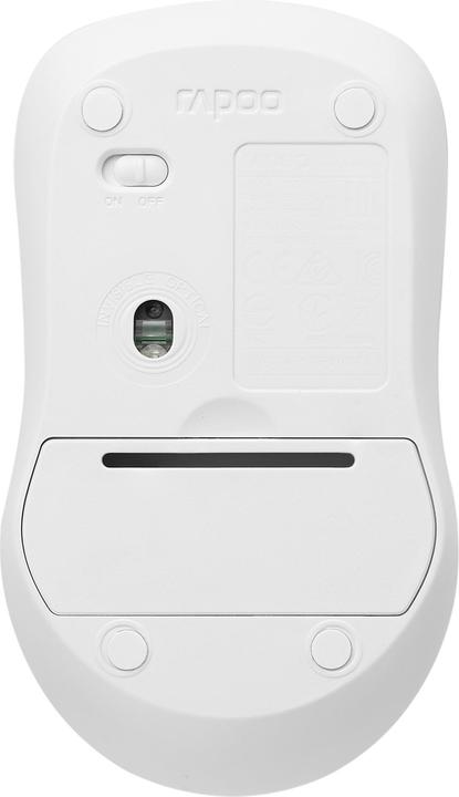 Actual product image Rapoo 1680 WL MOUSE WHITE (Wireless)