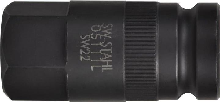 SW-Stahl 05111L Inbuseinsatz 1/2 Zoll, 22 x 53 mm (22 mm)