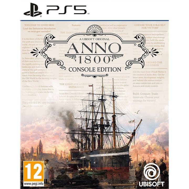 Actual product image Ubisoft Anno 1800 (PS5, DE)