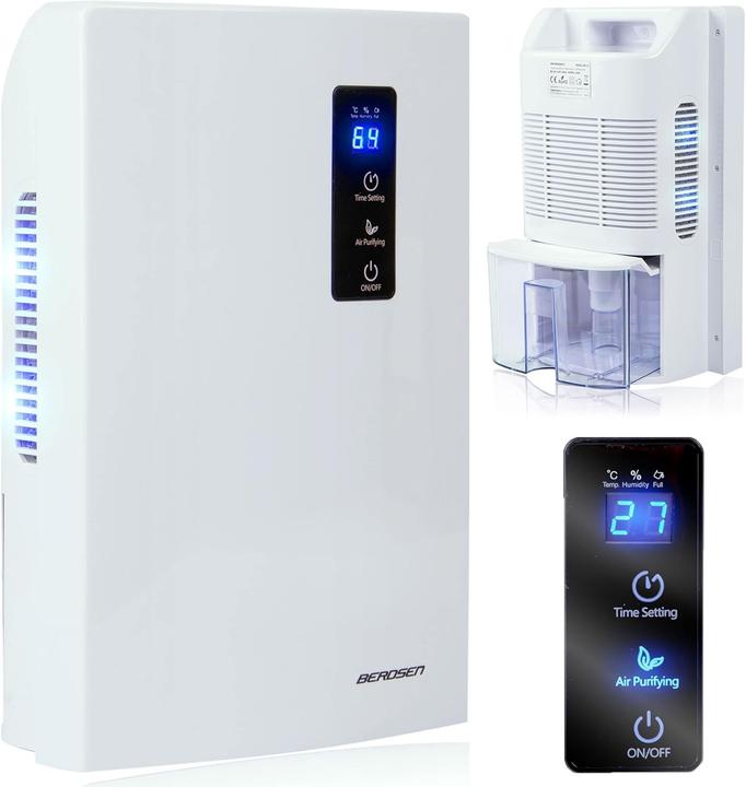 Produktbild Berdsen Osuszacz powietrza BR-20 biały (30 m², 0.70 l/24h)