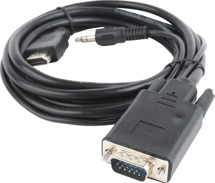 Actual product image Gembird A-HDMI-VGA-03-10 Video cable adapter HDMI + (3 m)