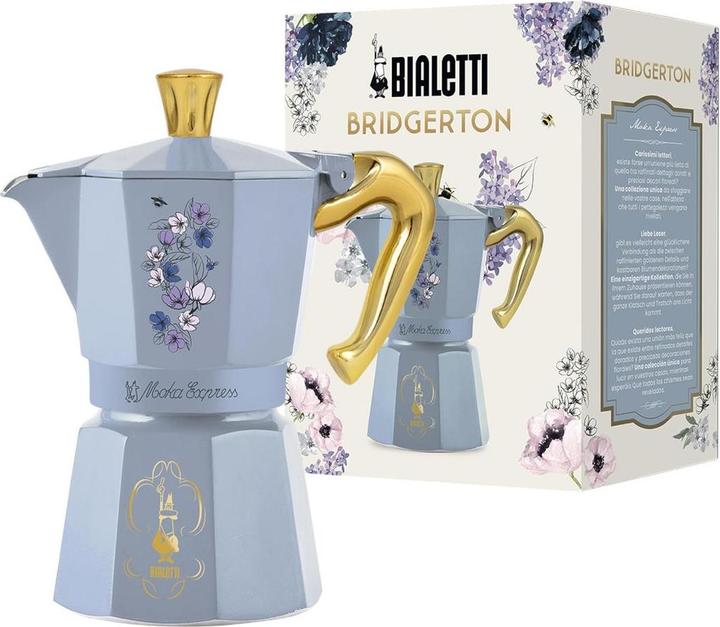 Image du produit Bialetti Cafetière espresso Bridgerton Moka Express 6 tasses (6 Tasses)