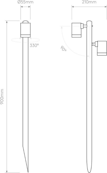 Actual product image Astro Bayville (934 lm, IP66)