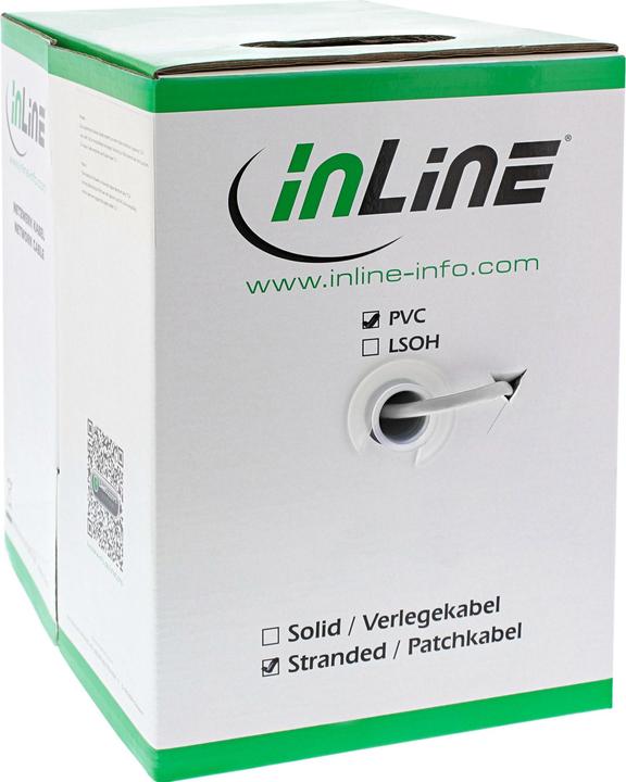 Produktbild InLine Patchkabel Cat.5e (SF/UTP, CAT5e, 100 m)
