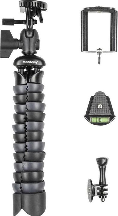 Actual product image mantona ArmadilloDSLR/gray (Plastic)