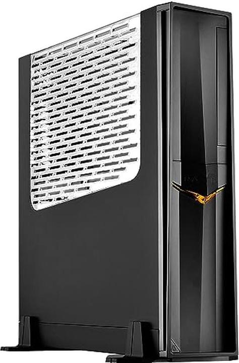 Actual product image Silverstone SST-RVZ02B-W - Raven Mini-ITX slim gaming computer case with window, black (Mini-ITX)