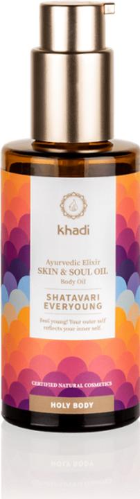 Actual product image Khadi Shatavari Everyoung (Body oil, 100 ml)