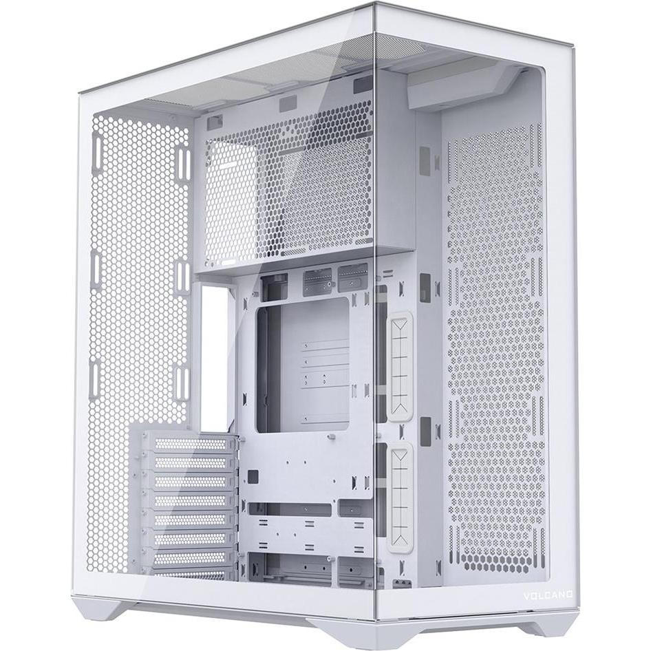 Modecom Obudowa Space XL Full Tower Nf Biała (ATX, E-ATX, Micro ATX (mATX), Mini-ITX), Case PC, Bianco