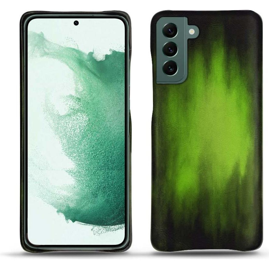Thumbnail - Noreve Lederschutzhülle (Samsung Galaxy S22+ 5G), Smartphone Hülle, Grün