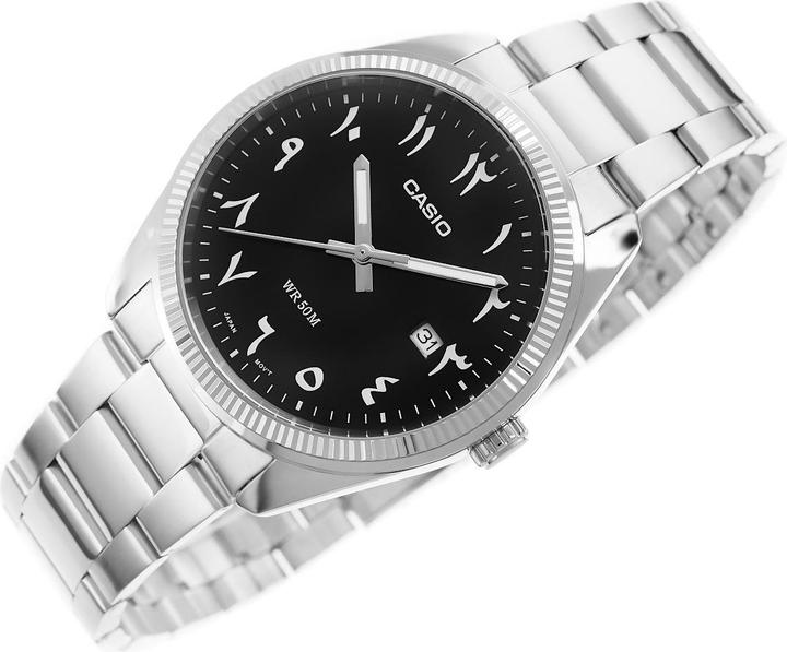 Actual product image Casio Arabisch MTP-1302D-1B3VDF Herrenuhr + BOX (Analogue wristwatch)