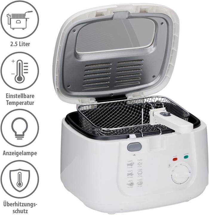 Produktbild alpina Deep fryer 230V 2,5L 1800W
