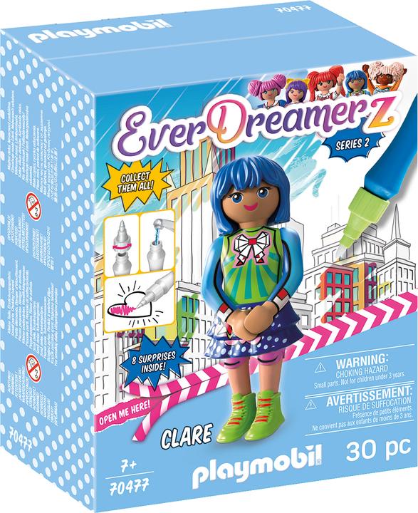 Productafbeelding Playmobil Clare "Stripwereld (70477, Playmobil EverDreamerz)