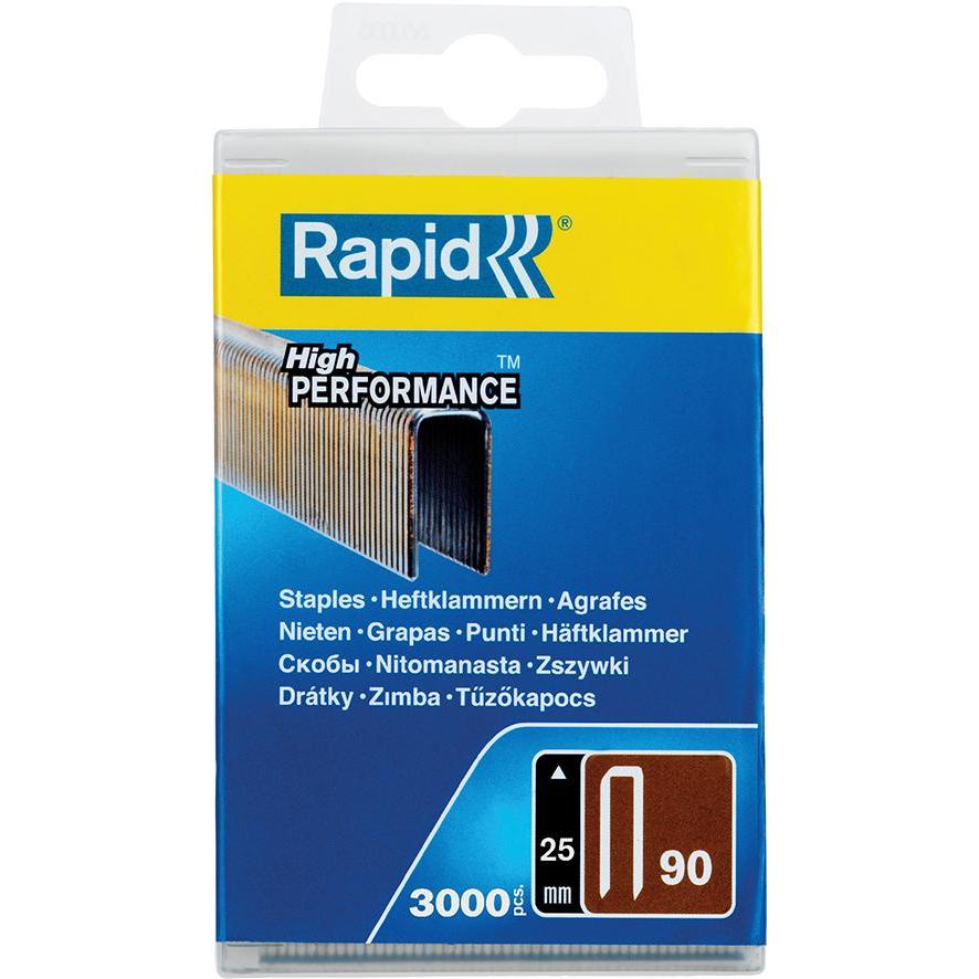 Rapid, Büroklammer, Typ 90 Schmalrückenklammern 25 mm (3000 x)