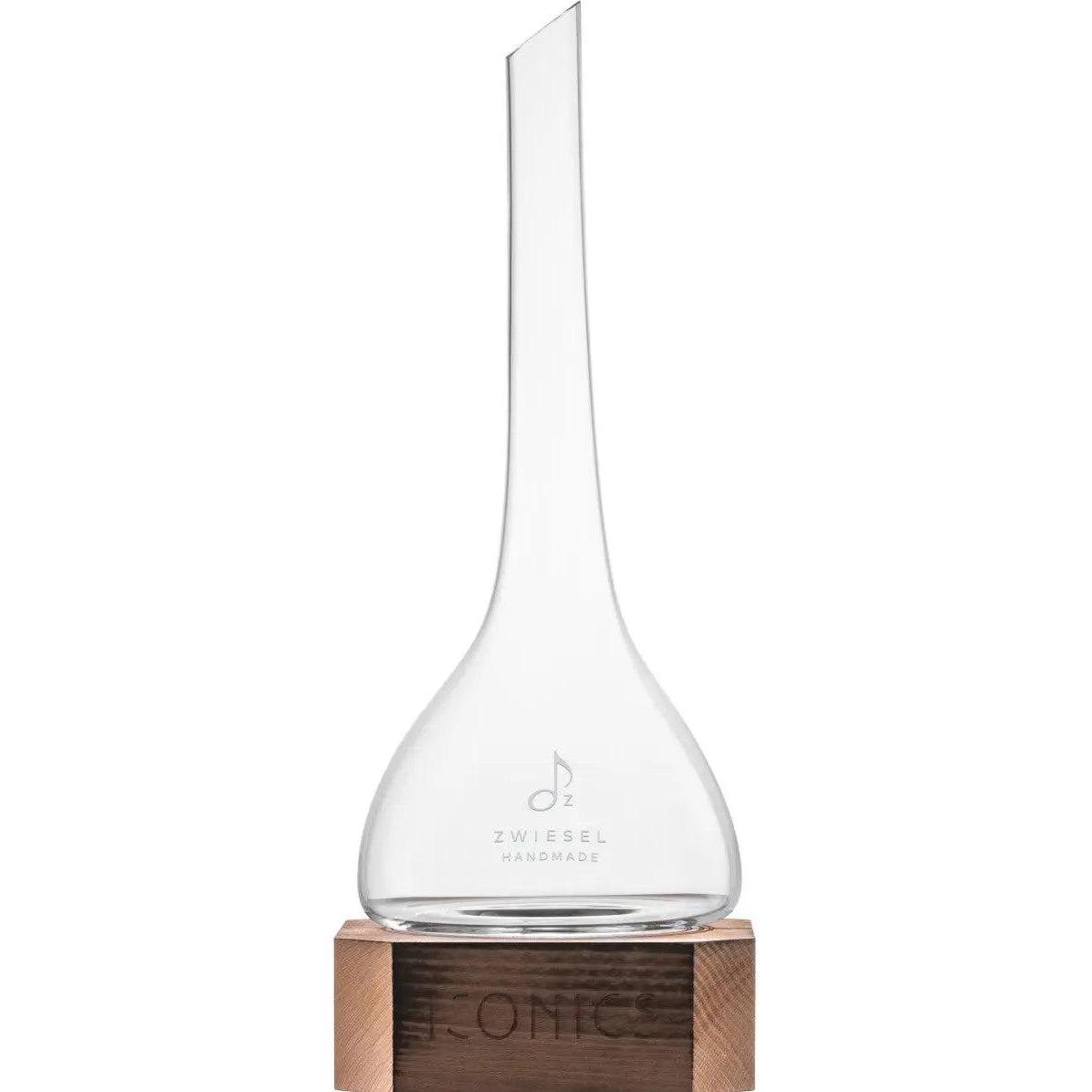 Zwiesel Dekanter Iconics V 750 G Mit Holzsockel, Serviergefässe