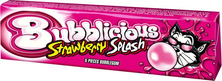Actual product image Bubblicious Bublc 38g Strawberry Std (1 pcs., 40 g)