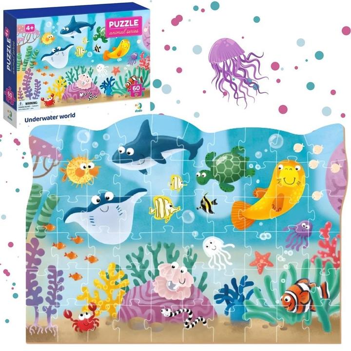 Image du produit Dodo Le monde sous-marin (60 pièces)