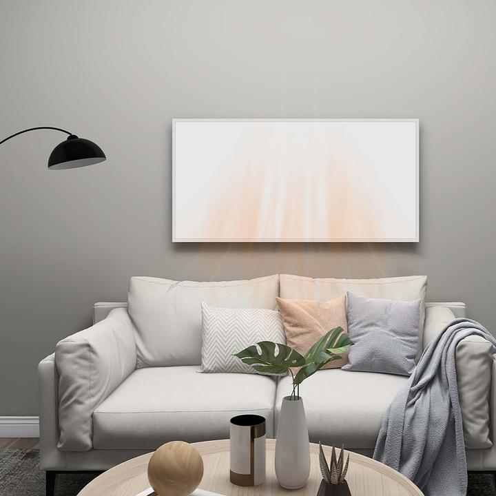 Actual product image Wiltec Infrared heater 1050W Heating panel IR heater Electric heater Efficient (1050 W)