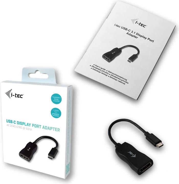 Actual product image i-tec USB-C to (DP, 15 cm)